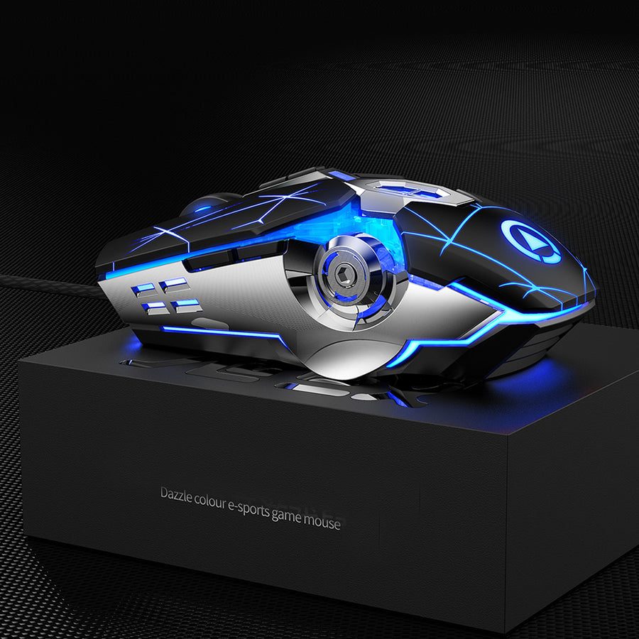 Wired silent gaming mouse