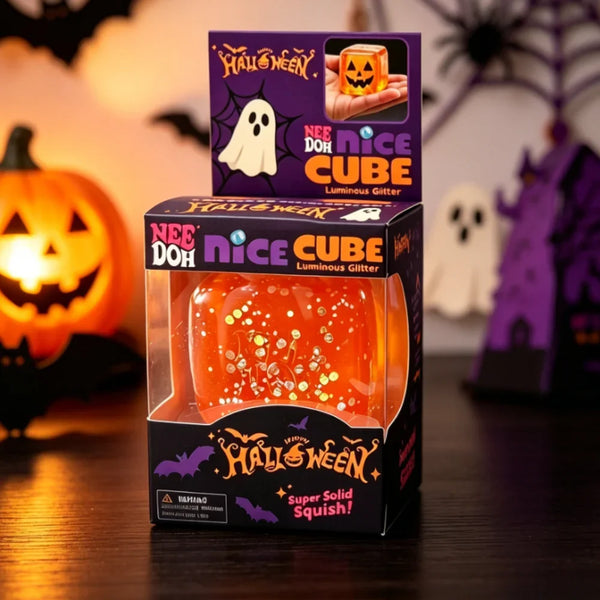Halloween Limited Squishy Fidget Toy Spider Pumpkin Skull Pattern Soft Squeeze Stress Relief Toy Halloween Party Favors