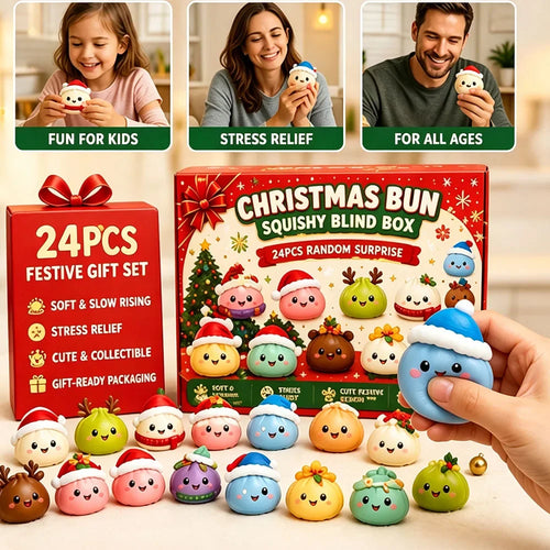 Christmas dumpling squishy advent calendar