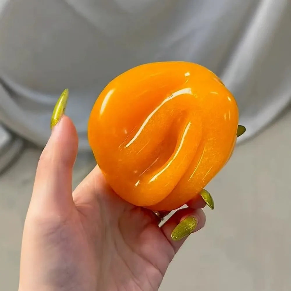 Orange slushy squishy toy - view 6