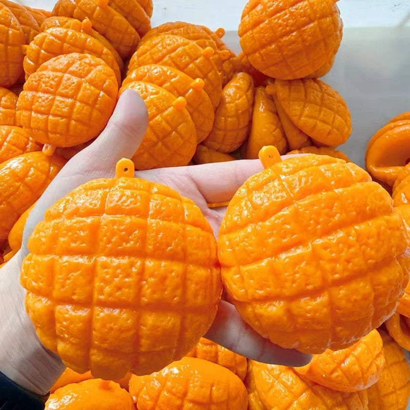 Pineapple bun squishy stress ball - view 5
