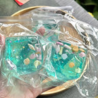 Ocean shell mochi squishy toy - detail