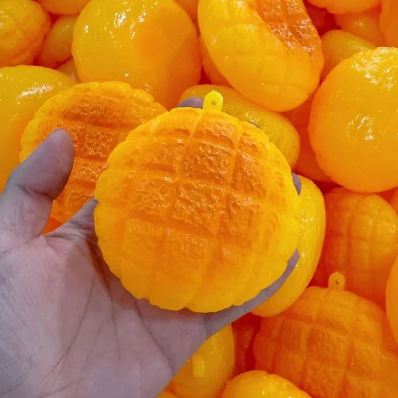 Pineapple bun squishy stress ball - view 9