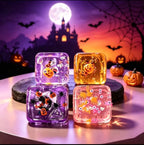 Luminous Halloween squishy cubes - detail