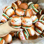 Crunchy pink pig squishy ball - view 33