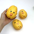 Potato, strawberry and cucumber squishy toys - detail