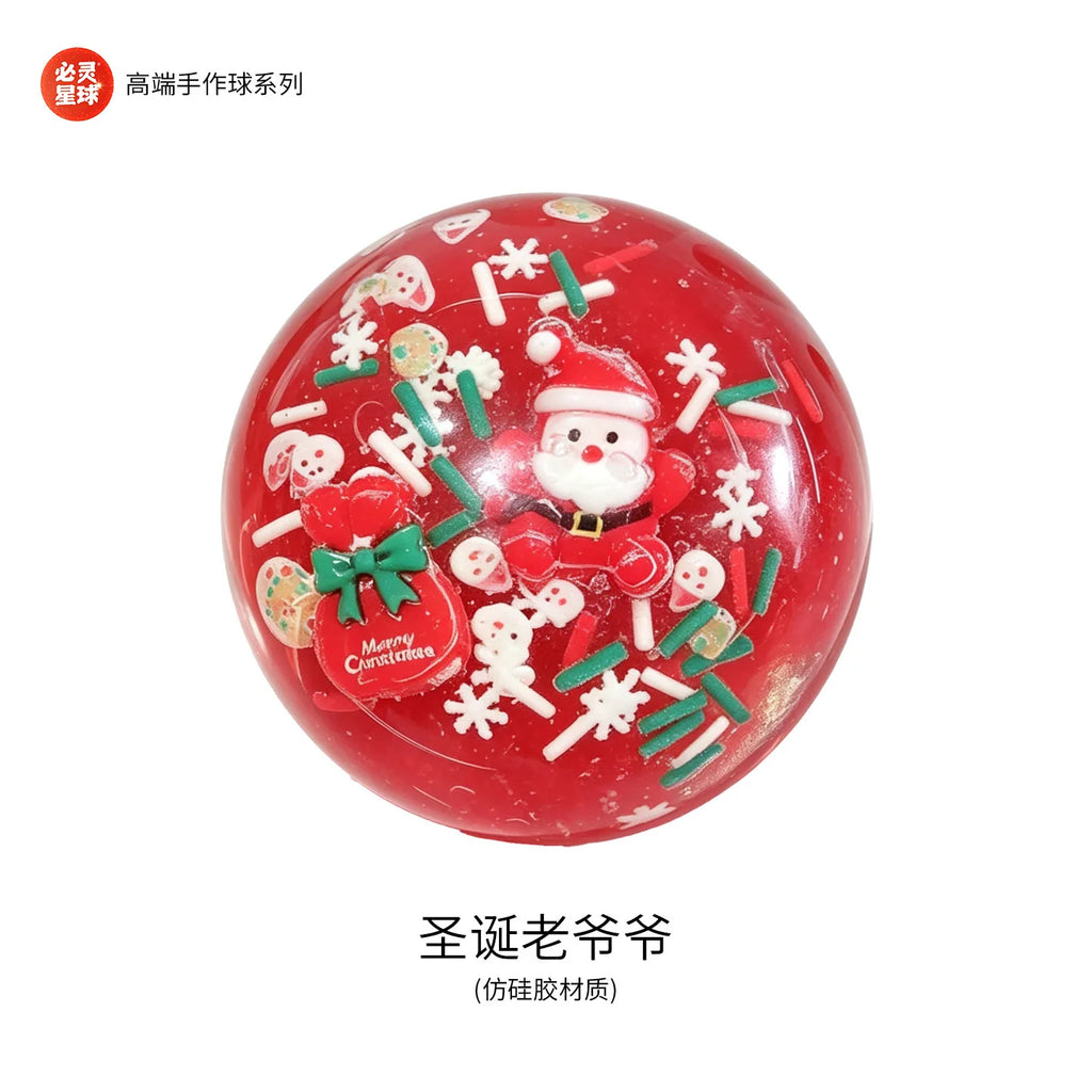 Christmas icy clear squishy ball - view 20