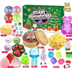 Christmas Squishy Advent Calendar 2026, Fidget Countdown Calendar Surprises Sensory Fidget for Adult Christmas Party Favors Gift