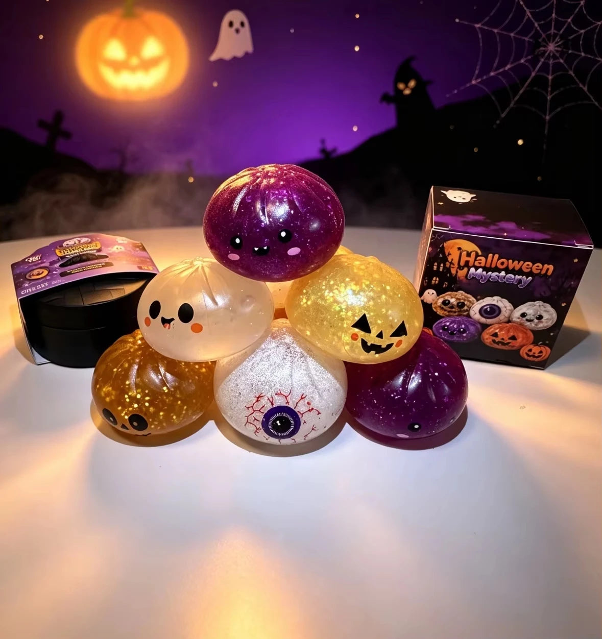 Halloween mystery bun squishy blind box - view 5