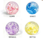 Christmas icy clear squishy ball - view 4