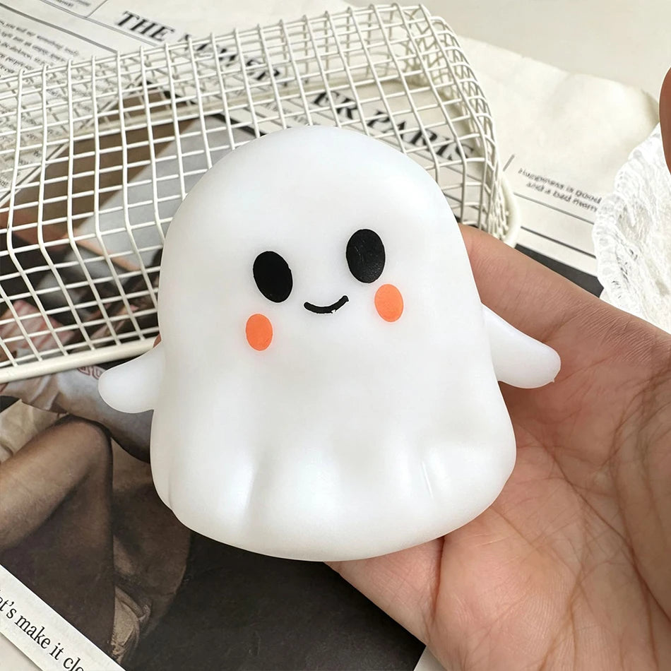 Halloween pumpkin and ghost squishy toy - view 7