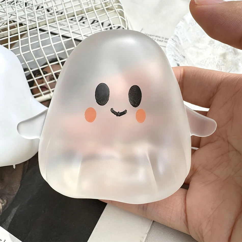 Halloween pumpkin and ghost squishy toy - view 8