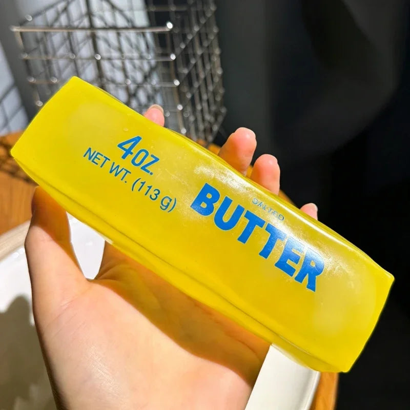 Simulated butter squishy toy - detail