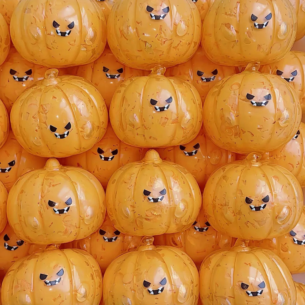Halloween crunchy pumpkin squishy ball