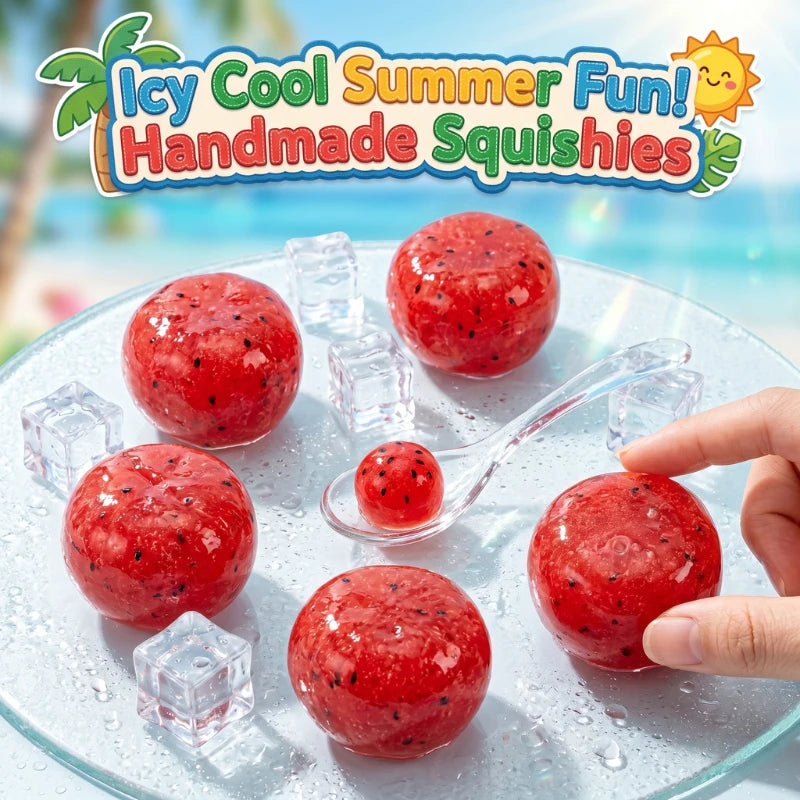 Watermelon slushy squishy toy - view 6