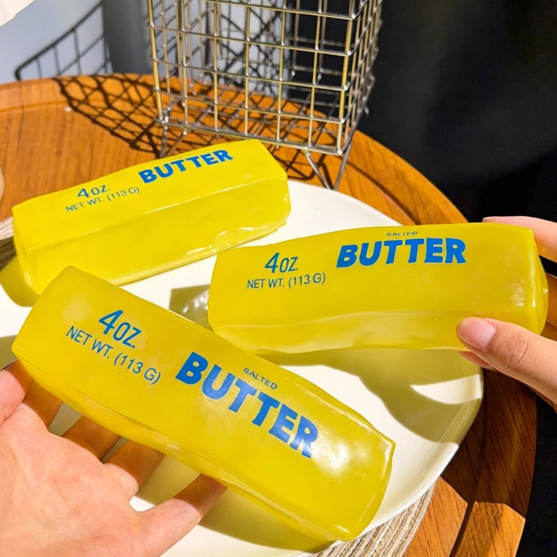 Simulated butter squishy toy - view 2