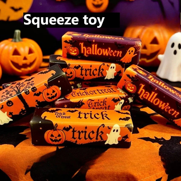 Halloween Special Edition Squishy Soap Anti-Stress Toy Simulated Butter Stress-Relieving Fidget Squishy Ball Relaxing Gift Party