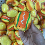 Crunchy hot dog pig squishy ball - view 6