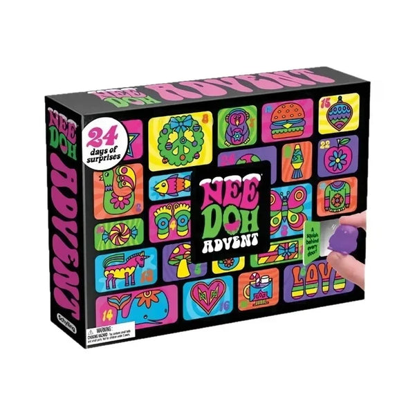 2026 Advent Calendar 24-Day 3D PVC Christmas Countdown Surprise Fidget Squishy Stress Relief Blind Box